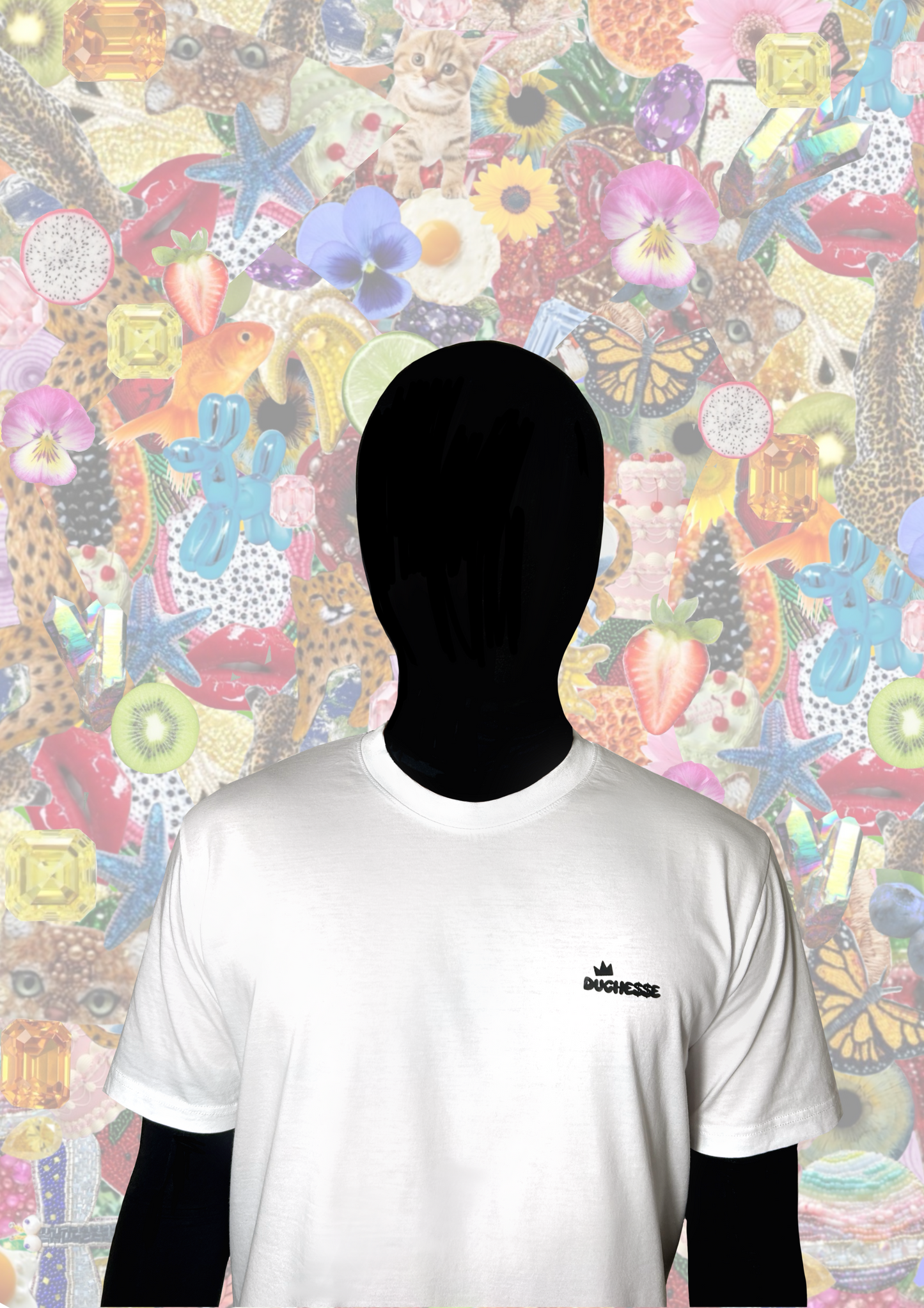 T-shirt blanc unisexe