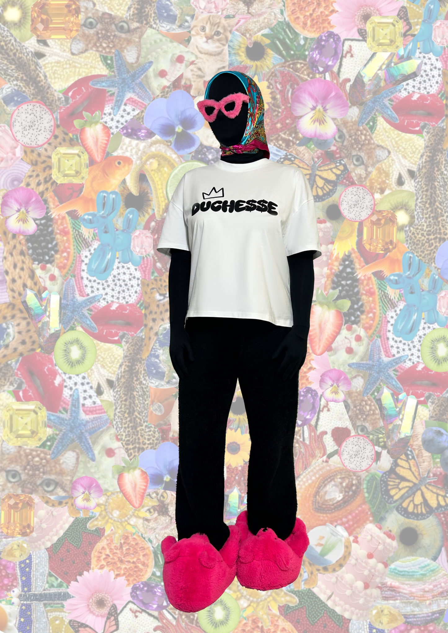 T-shirt blanc oversize femme